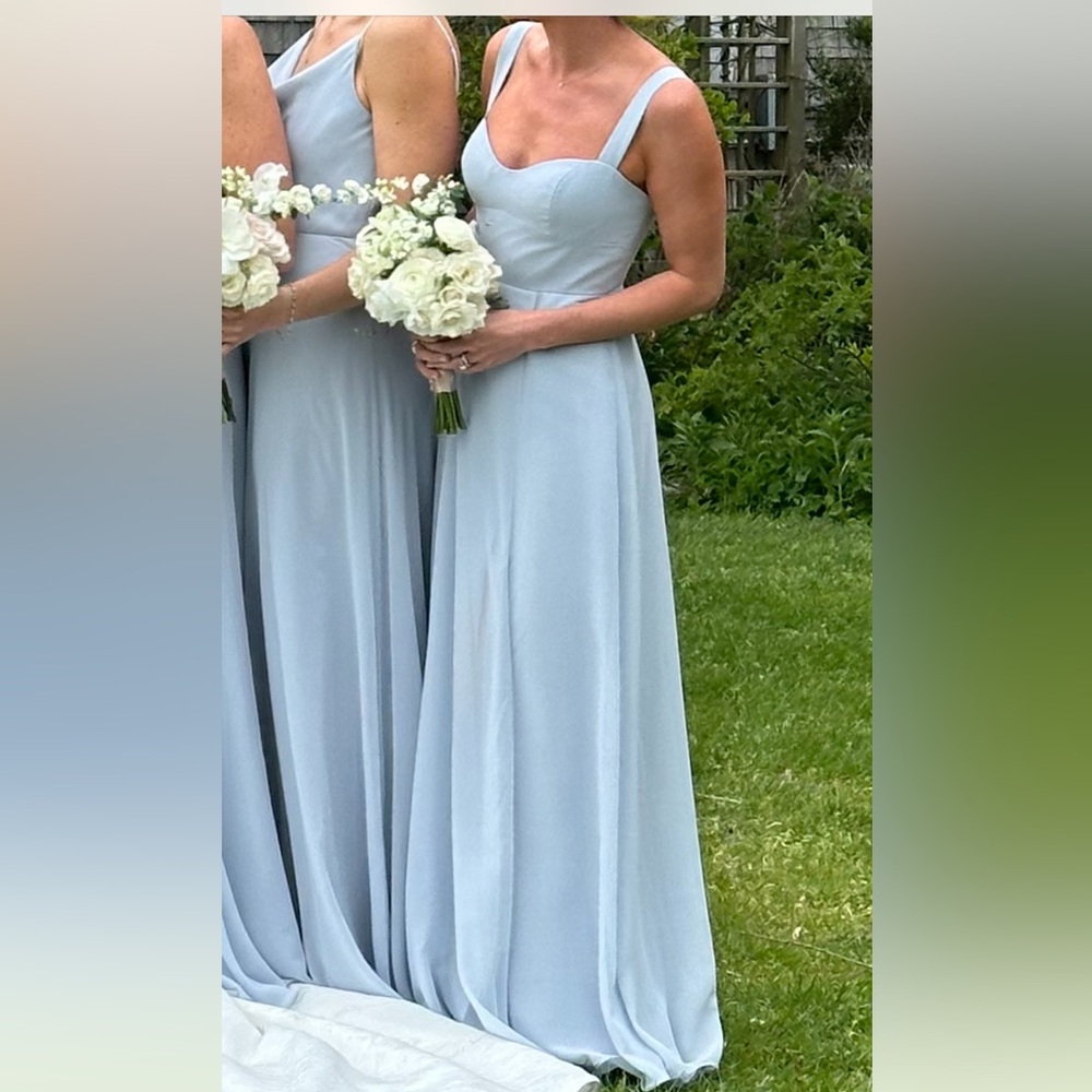 Jenny Yoo Harris Dress Whisper Blue